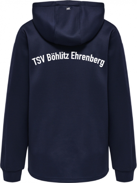Damen Poly Kapuzenjacke TSV BE - Hummel Core XK Poly Zip Hood - Marine